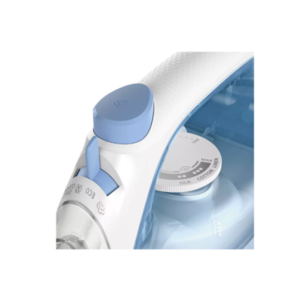 Philips , DST1030/20 , Steam Iron , 2000 W , Water tank capacity 250 ml , Continuous steam 20 g/min , Steam boost performance 90 g/min , Blue