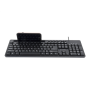 Gembird , Multimedia keyboard with phone stand , KB-UM-108 , Multimedia , Wired , US , Black , g