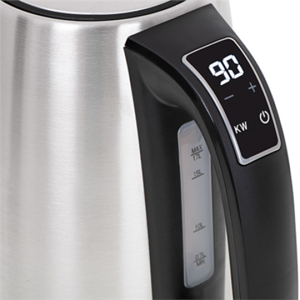 Adler , Kettle , AD 1340 , Electric , 2200 W , 1.7 L , Stainless steel , 360° rotational base , Inox