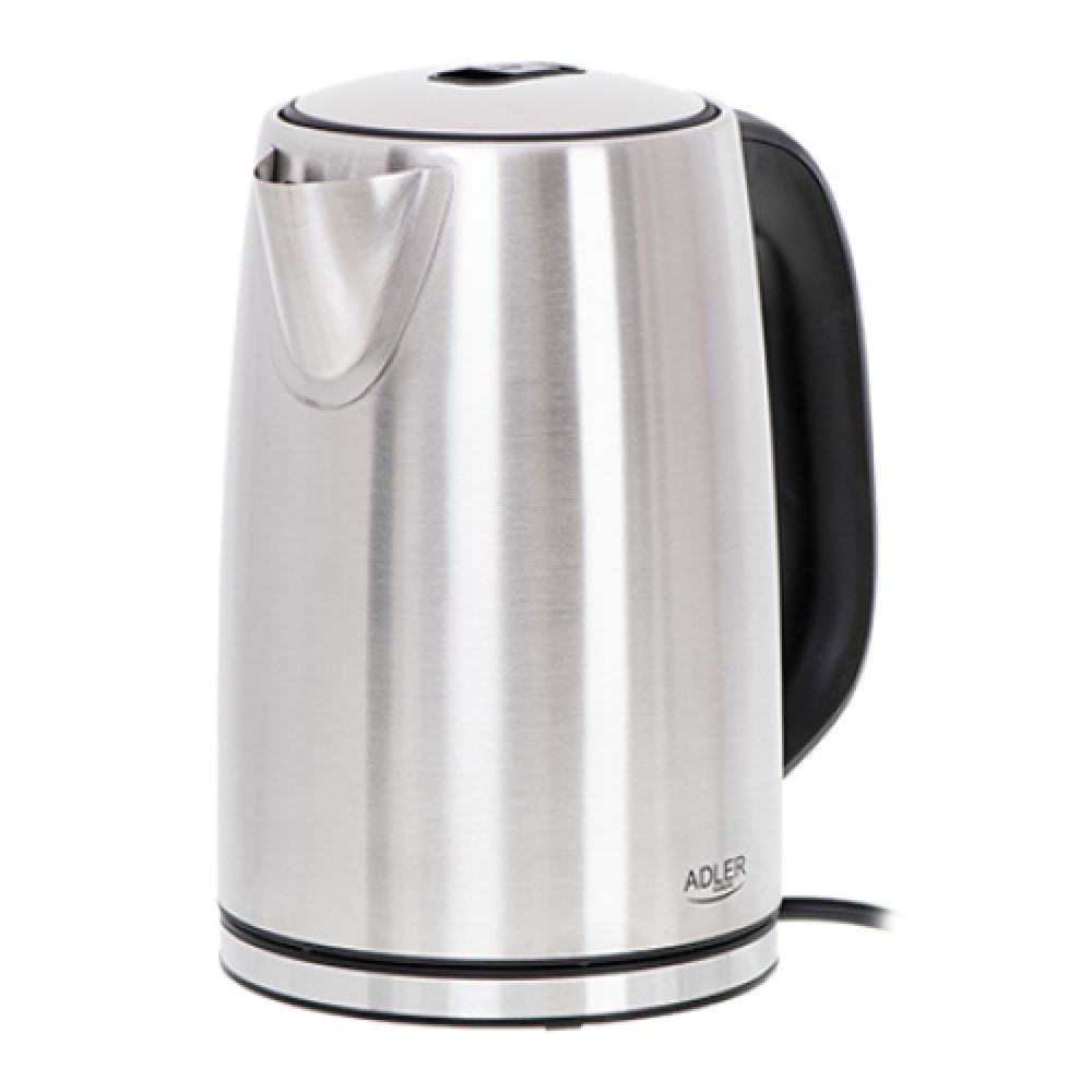 Adler , Kettle , AD 1340 , Electric , 2200 W , 1.7 L , Stainless steel , 360° rotational base , Inox