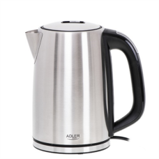 Adler , Kettle , AD 1340 , Electric , 2200 W , 1.7 L , Stainless steel , 360° rotational base , Inox