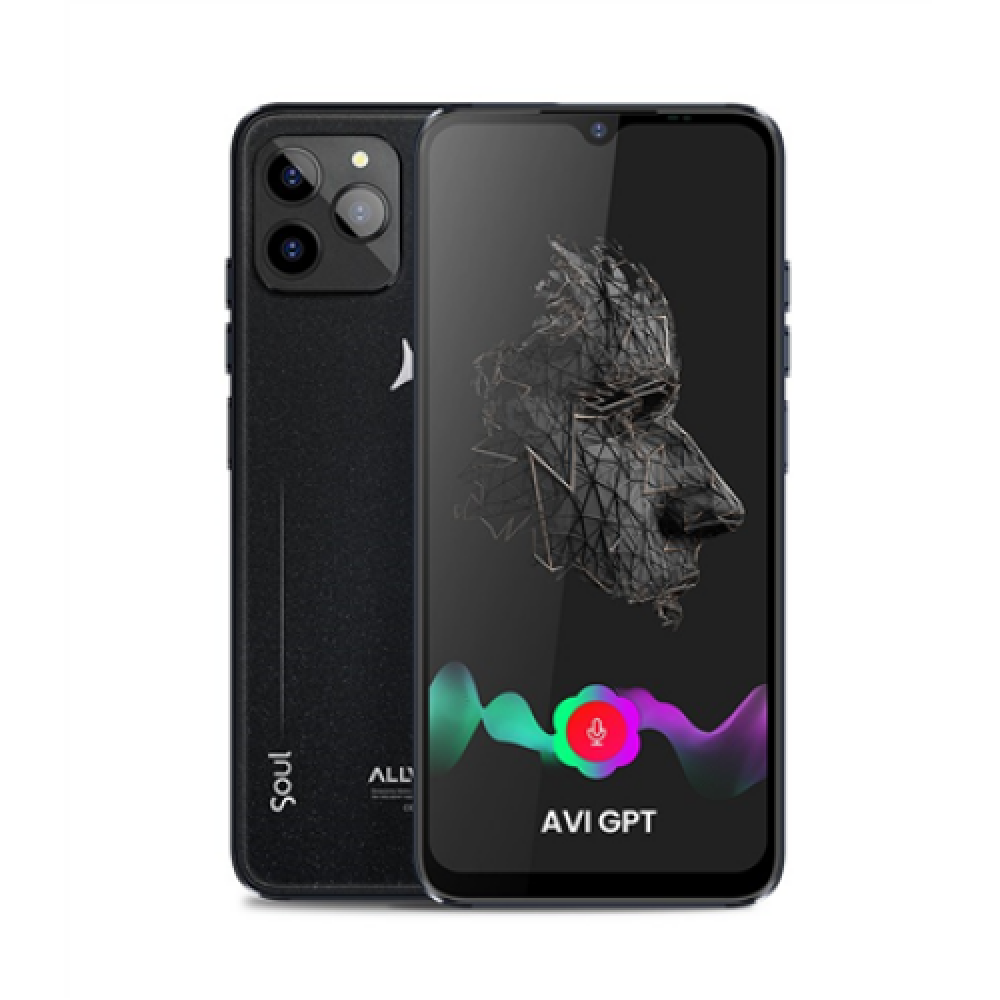 Allview , X10 Soul , Black Sparkle , 6.5 , TFT IPS , Helio A22 Cortex A53 , Internal RAM 6 GB , 128 GB , microSD , Dual SIM , Nano-SIM , 3G , 4G , Main camera 48 MP , Secondary camera 8 MP , Android , 13 , 4100 mAh