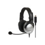 Koss , Gaming headphones , SB45 USB , Wired , On-Ear , Microphone , Silver/Black , Noise canceling