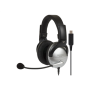 Koss , SB45 USB , Gaming headphones , Wired , On-Ear , Microphone , Noise canceling , Silver/Black