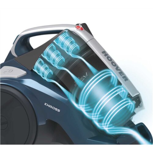 Hoover , Vacuum cleaner , KS42JCAR 011 , Bagless , Power 550 W , Dust capacity 1.8 L , Blue