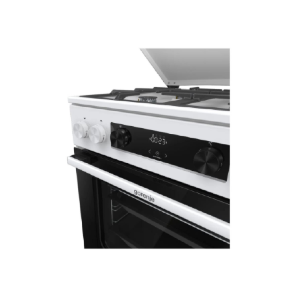 Gorenje GK6C5WF , Cooker , Hob type Gas , Oven type Electric , White , Width 60 cm , Grilling , Depth 60 cm , 71 L