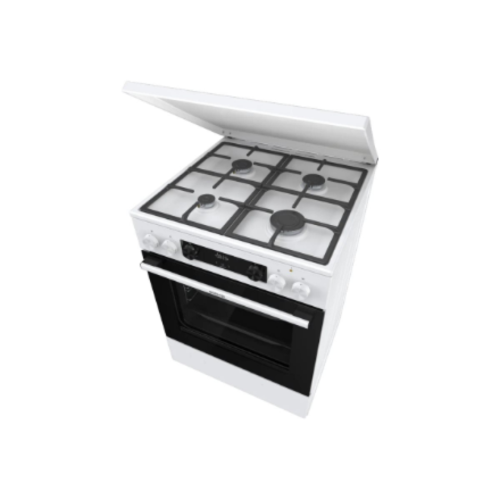 Gorenje GK6C5WF , Cooker , Hob type Gas , Oven type Electric , White , Width 60 cm , Grilling , Depth 60 cm , 71 L