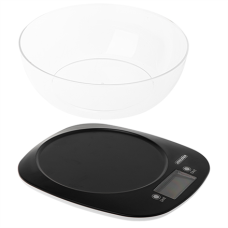 Adler Kitchen Scale with a bowl , MS 3179b , Graduation 1 g , Display type LCD , Black