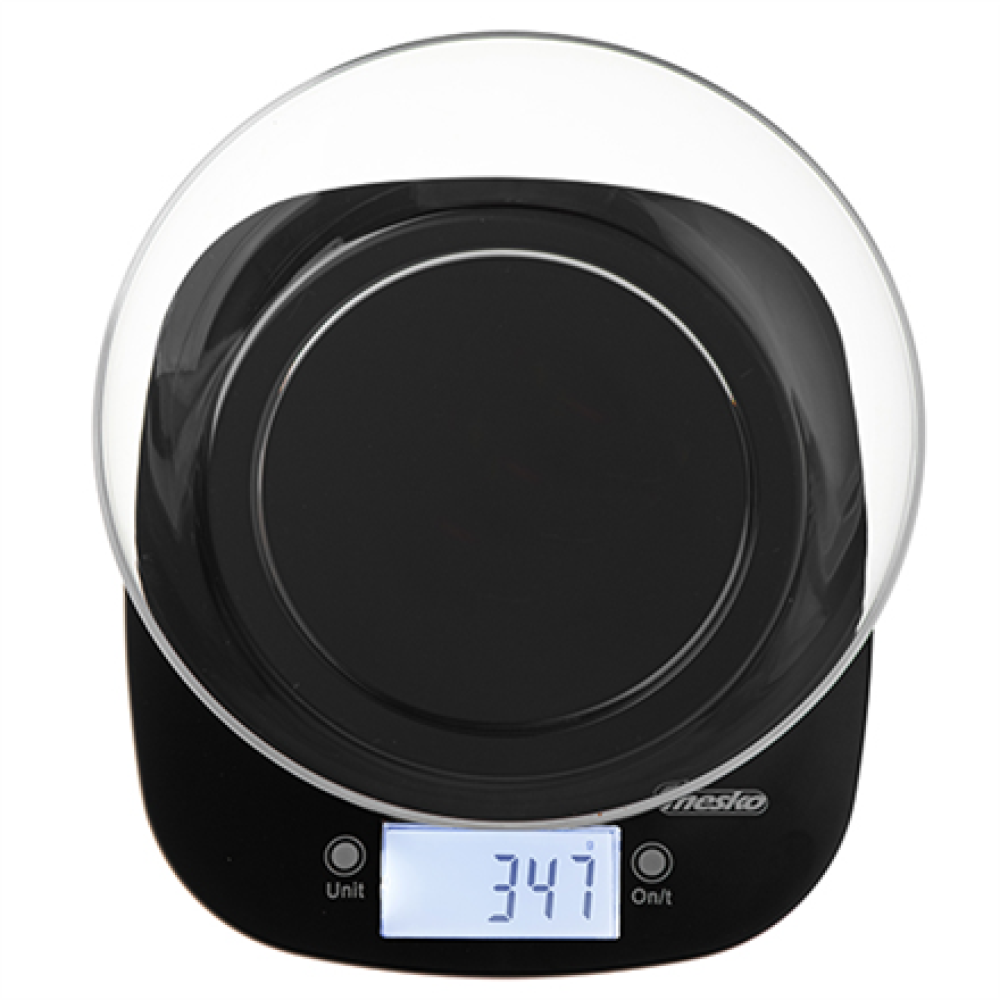 Adler Kitchen Scale with a bowl , MS 3179b , Graduation 1 g , Display type LCD , Black