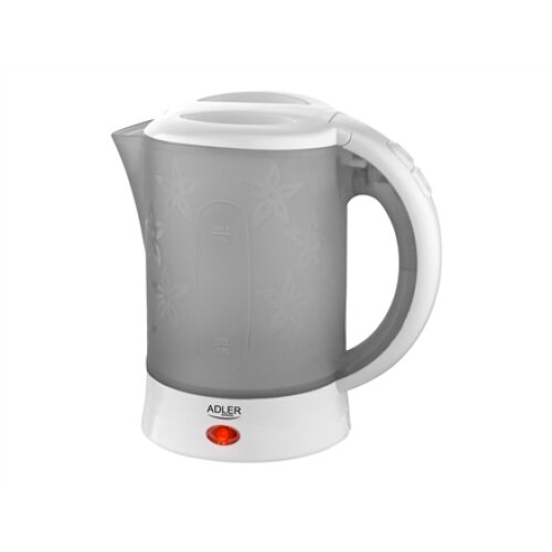 Adler , Travel Kettle , AD 1268 , Standard , 600 W , 0.6 L , Plastic , White
