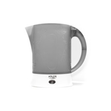 Adler , Travel Kettle , AD 1268 , Standard , 600 W , 0.6 L , Plastic , White