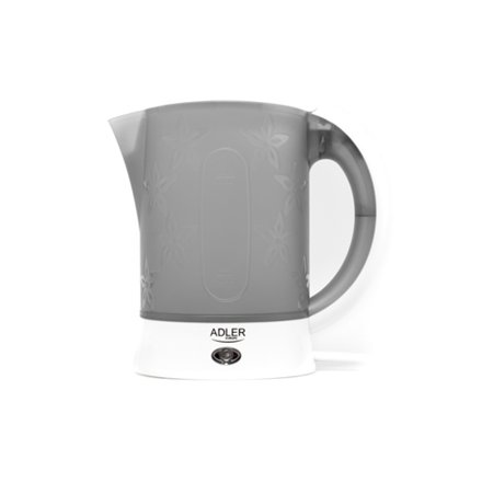 Adler , Travel Kettle , AD 1268 , Standard , 600 W , 0.6 L , Plastic , White