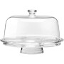 Dome Palladium Cake Stand , Serving set 6 in 1 , Borgonovo