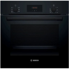 Bosch Oven , HBF133BA1 , 66 L , Electric , EcoClean , Knobs , Height 59.5 cm , Width 59.4 cm , Black