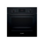 Bosch Oven , HBF133BA1 , 66 L , Electric , EcoClean , Knobs , Height 59.5 cm , Width 59.4 cm , Black