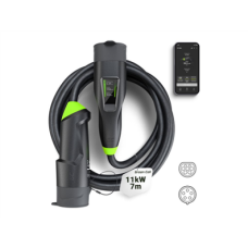 Green Cell , Habu 2in1 Smart Mobile EV Charger 11kW , EVGC01 , 16 A , 7 m , Black/Green