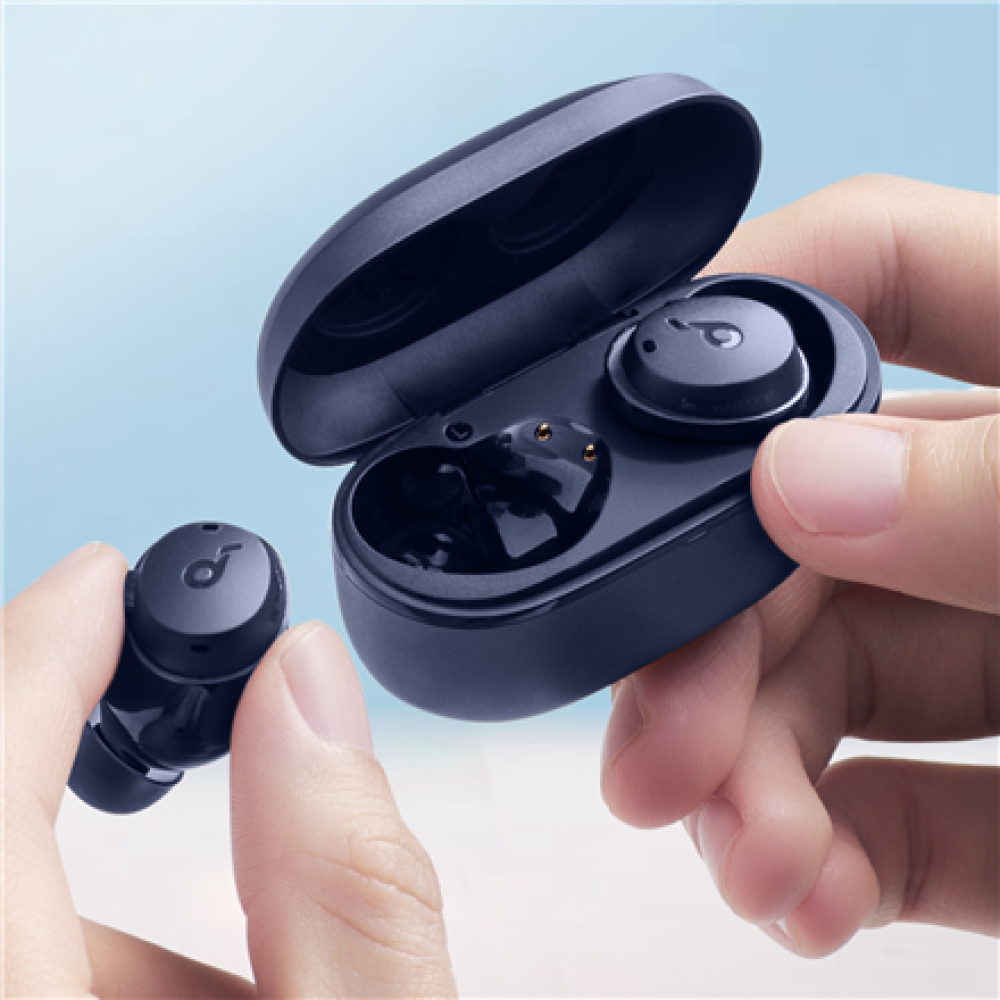 Anker Soundcore , True-Wireless Earbuds , Dot 3i , Bluetooth , In-Ear , Microphone , Wireless , Navy Blue