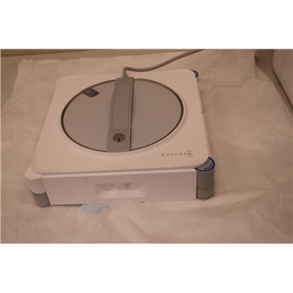 SALE OUT. Ecovacs WINBOT W2S OMNI Window cleaning robot, White/Silver , Ecovacs Window Cleaning Robot , WINBOT W2S OMNI , Corded , 8000 Pa , White , USED, DIRTY