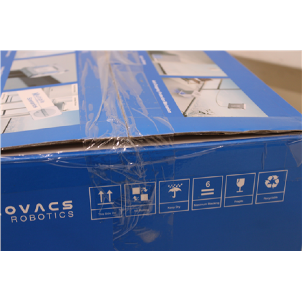 SALE OUT. Ecovacs WINBOT W2S OMNI Window cleaning robot, White/Silver , Ecovacs Window Cleaning Robot , WINBOT W2S OMNI , Corded , 8000 Pa , White , USED, DIRTY