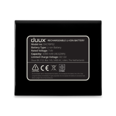 Duux Dock & Battery Pack for Whisper Flex 6300 mAh Whisper Flex (DXCF10/11/12/13), Whisper Flex Ultimate (DXCF14/15), Black