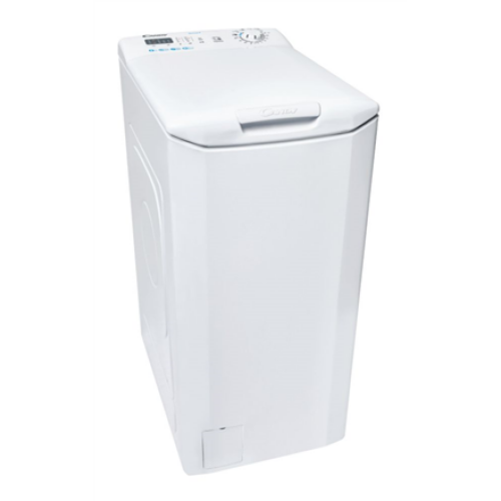 Candy , Washing Machine , CST 26LET/1-S , Energy efficiency class D , Top loading , Washing capacity 6 kg , 1200 RPM , Depth 60 cm , Width 41 cm , Display , LED , Near Field Communication (NFC) , White
