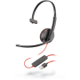 Poly Headset Blackwire C3210 Built-in microphone On-Ear USB-A Black