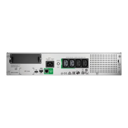 Schneider Electric Smart-UPS, Rackmount 2U, SmartConnect port+SmartSlot, AVR, LCD , SMT750RMI2UC , 750 VA , 500 W