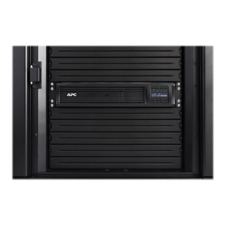 Schneider Electric Smart-UPS, Rackmount 2U, SmartConnect port+SmartSlot, AVR, LCD , SMT750RMI2UC , 750 VA , 500 W