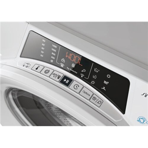 Candy Washing Machine with Dryer ROW 4854DWME/1-S Energy efficiency class A, Front loading, Washing capacity 8 kg, 1400 RPM, Depth 53 cm, Width 60 cm, Display, TFT, Drying system, Drying capacity 5 kg, Wi-Fi, White, Free standing