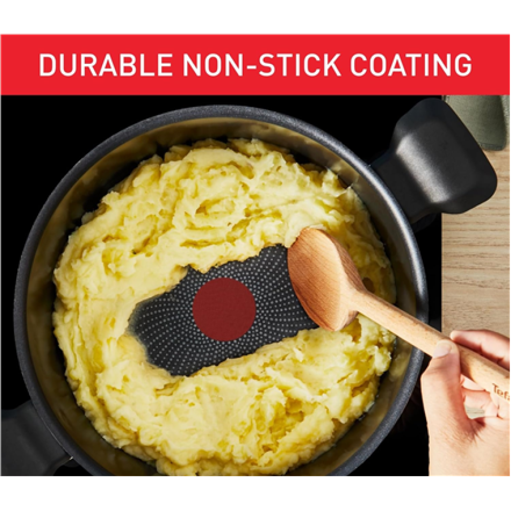 TEFAL Pot , H0567042 , 24 cm , Aluminum , Lid included