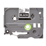 Brother , TZe-315 Laminated tape , White on Black , TZe , 8 m , 0.6 cm