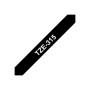 Brother , TZe-315 Laminated tape , White on Black , TZe , 8 m , 0.6 cm