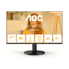AOC Q27B3CF2 , 27 , IPS , QHD , 16:9 , 100 Hz , 1 ms , 2560 x 1440 pixels , 350 cd/m² , HDMI ports quantity 1 , Black , Warranty 36 month(s)