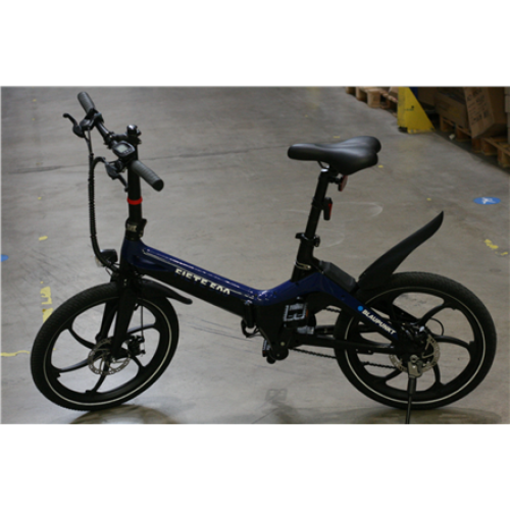 SALE OUT. Blaupunkt Fiete 500 E-Bike, 20“, Blue/Black, USED, REFURBISHED, SCRATCHED, DIRTY, WITHOUT ORIGINAL PACKAGING AND MANUALS Blaupunkt Fiete 500, E-Bike, 250 W, 20 , 25 km/h, 3 month(s), Blue/Black