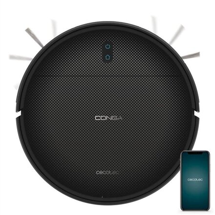 Cecotec Robot Vacuum Cleaner , Conga M10 Advance , Operating time (max) 150 min , Dry , Lithium-ion , 2000 mAh , Black , 3000 Pa