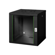 Digitus , Wall Mounting Cabinet Unique Series , DN-19 12U-6/6-SW , Black , 60 x 60 cm