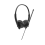 Dell Headset , WH125 , Built-in microphone , Wired , Black
