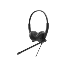 Dell Headset , WH125 , Built-in microphone , Wired , Black