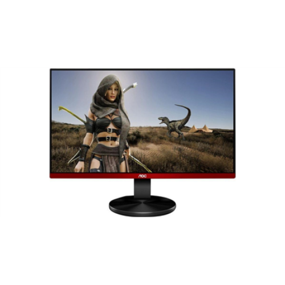 AOC Gaming Monitor G2490VXA 23.8 , VA, FHD, 1920 x 1080, 16:9, 1 ms, 350 cd/m², Black/Red