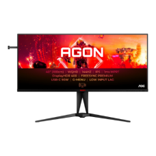 AOC AG405UXC , IPS , WQHD , 21:9 , 144 Hz , 1 ms , 3440 x 1440 pixels , 350 cd/m² , HDMI ports quantity 2 , Black