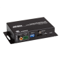 Aten , True 4K HDMI Repeater with Audio Embedder and De-Embedder , VC882