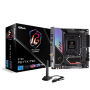 ASRock , Z790 PG-ITX/TB4 , Processor family Intel , Processor socket LGA1700 , DDR5 DIMM , Memory slots 2 , Supported hard disk drive interfaces SATA, M.2 , Number of SATA connectors 3 , Chipset Intel Z790 , Mini-ITX