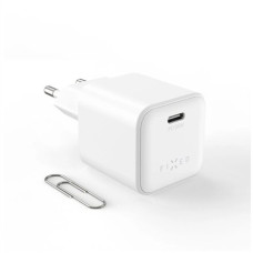 Fixed Mini GaN power adapter with USB-C output and PD support, 65W
