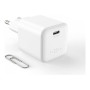Fixed Mini GaN power adapter with USB-C output and PD support, 65W