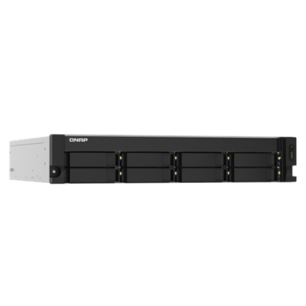 QNAP , 8-Bay NAS , TS-832PXU-RP-4G , Up to 8 HDD Hot-swap , AnnapurnaLabs Alpine , AL324 ARM Cortex-A57 Quad-Core , Processor frequency 1.7 GHz , 4 GB , DDR4