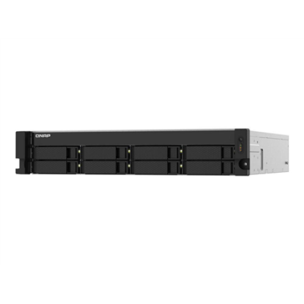 QNAP , 8-Bay NAS , TS-832PXU-RP-4G , Up to 8 HDD Hot-swap , AnnapurnaLabs Alpine , AL324 ARM Cortex-A57 Quad-Core , Processor frequency 1.7 GHz , 4 GB , DDR4