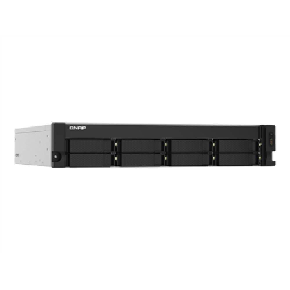 QNAP , 8-Bay NAS , TS-832PXU-RP-4G , Up to 8 HDD Hot-swap , AnnapurnaLabs Alpine , AL324 ARM Cortex-A57 Quad-Core , Processor frequency 1.7 GHz , 4 GB , DDR4