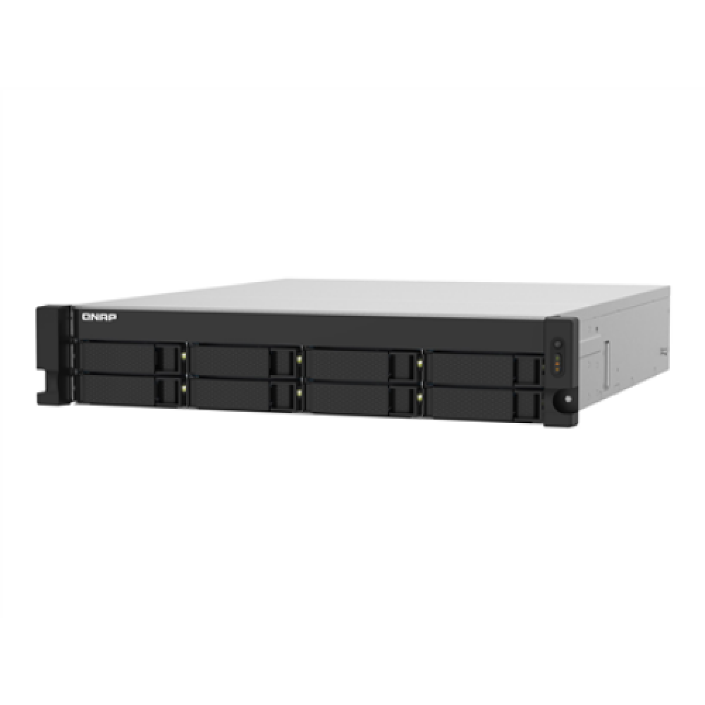 QNAP , 8-Bay NAS , TS-832PXU-RP-4G , Up to 8 HDD Hot-swap , AnnapurnaLabs Alpine , AL324 ARM Cortex-A57 Quad-Core , Processor frequency 1.7 GHz , 4 GB , DDR4