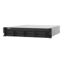 QNAP , 8-Bay NAS , TS-832PXU-RP-4G , Up to 8 HDD Hot-swap , AnnapurnaLabs Alpine , AL324 ARM Cortex-A57 Quad-Core , Processor frequency 1.7 GHz , 4 GB , DDR4