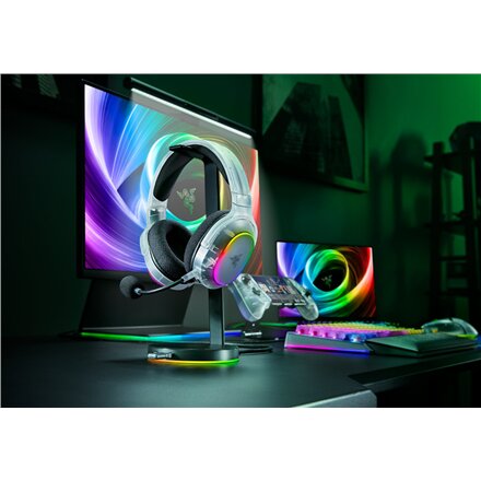 Razer Multi-Platform Gaming Headset , Barracuda X Chroma , Bluetooth , Over-Ear , Microphone , Phantom White Edition , Wireless